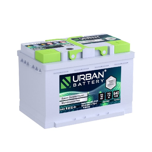 12V 72Ah Urban Battery L3 (Smf) B13 Standart Kutup R+